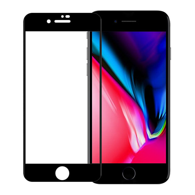 Real Look iPhone 8 3D Full Cover Tempered Glass Film 